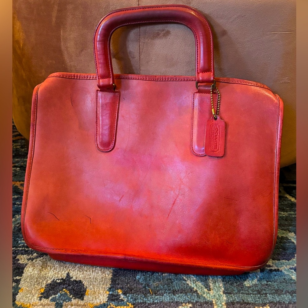 Vintage Coach Briefcase from late 1970s/early 1980s